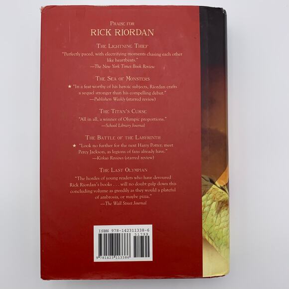 The Red Pyramid by Rick Riordan Hardcover Book 1 First Edition, First Printing - Picture 3 of 15